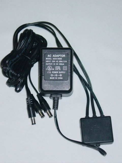 NEW AD35-03006 AC Adapter 3V 200mA 0.2A AD350300